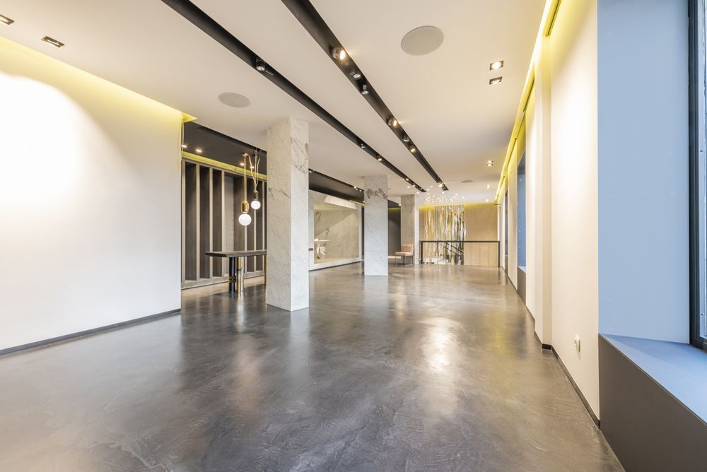 concrete floor